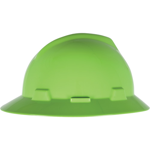Casque de s&eacute;curit&eacute; &agrave; fente et bordure compl&egrave;te V-Gard, Suspension &agrave; douille, Non ventil&eacute; Haskins Industrial Inc.
