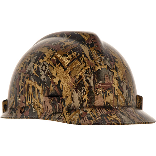 V-Gard&reg; Hydro Dip Hard Hat, Meets CSA Type 1, Ratchet Suspension, Non-Vented Haskins Industrial Inc.