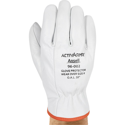96-002 Low Voltage Leather Protector Gloves, Size 7, 10" L Haskins Industrial Inc.