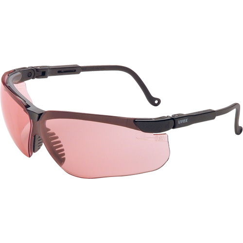 Lunettes de s&eacute;curit&eacute; Uvex HydroShield Genesis, Lentille SCT-Vermillion, Antibu&eacute;e/Anti-&eacute;gratignures, ANSI Z87+/R&eacute;pond ou surpasse la norme CSA Z94.3 Haskins Industrial Inc.