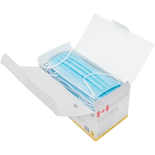 Disposable Procedure Face Masks, ASTM F2100 Level 2, Class 1 Haskins Industrial Inc.