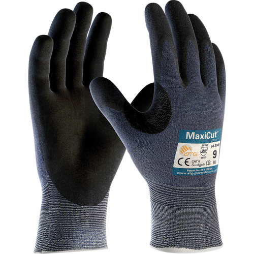 Gants r&eacute;sistant aux coupures ATG MaxiCut Ultra, Taille T-Grand, Calibre 15, Rev&ecirc;tement Mousse de nitrile, Enveloppe en PEHP, ASTM ANSI niveau A3/EN 388 niveau 5/EN 388 niveau C Haskins Industrial Inc.