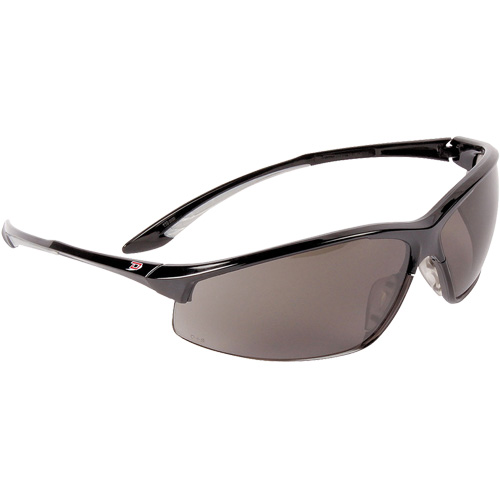 Dynamic Hummingbird Semi-Rimless Safety Glasses, Smoke Lens, Anti-Fog, ANSI Z87+/Meets/Exceeds CSA Z94.3 Haskins Industrial Inc.