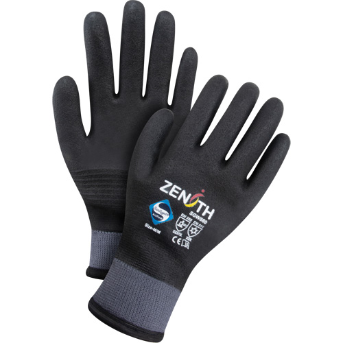 Gants enduits ZX-30° de premi&egrave;re qualit&eacute;, Grand, R&ecirc;vetement Mousse de PVC, Calibre 15, Enveloppe en Nylon Haskins Industrial Inc.