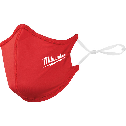 2-Layer Face Mask, Nylon/Polyester/Spandex, Red Haskins Industrial Inc.