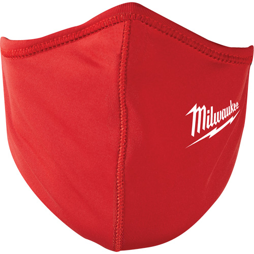 2-Layer Face Mask, Nylon/Polyester/Spandex, Red Haskins Industrial Inc.