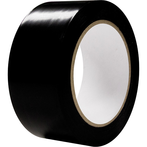 Ruban pour marquage d'all&eacute;es, 2" x 108', PVC, Noir Haskins Industrial Inc.