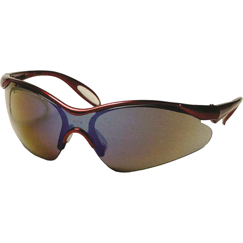 Miranda Safety Glasses, Blue Mirror Lens, Anti-Scratch, Meets/Exceeds CSA Z94.3 Haskins Industrial Inc.