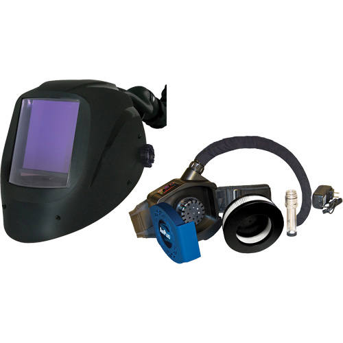 Ensemble APR motoris&eacute; ArcOne AirPlus avec Vision BFFVX, Masque de soudage Haskins Industrial Inc.