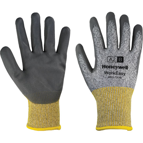 Gants de protection contre les coupures WorkEasy, Taille 2T-Grand/11, Calibre 13, Rev&ecirc;tement Mousse de nitrile, Enveloppe en PEHP/Fibre de verre, ASTM ANSI niveau A2/EN 388 niveau B Haskins Industrial Inc.
