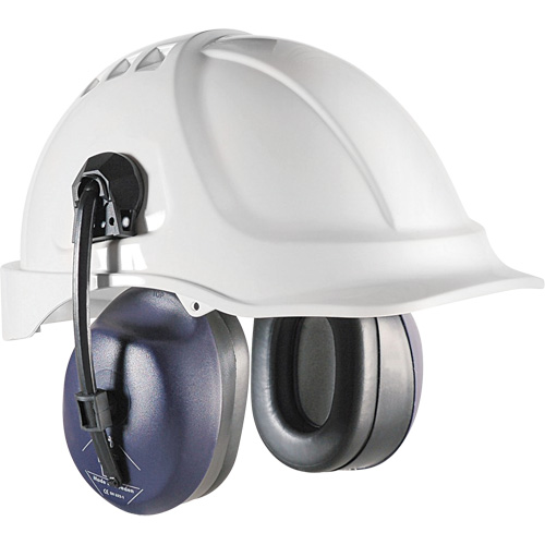 Serre-t&ecirc;te antibruit H12K, Fixation pour casque, 28 NRR dB Haskins Industrial Inc.