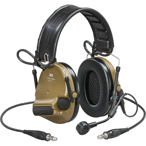 Peltor ComTac VI NIB Dual Lead Headset with Arc, Headband Style, 23 dB Haskins Industrial Inc.