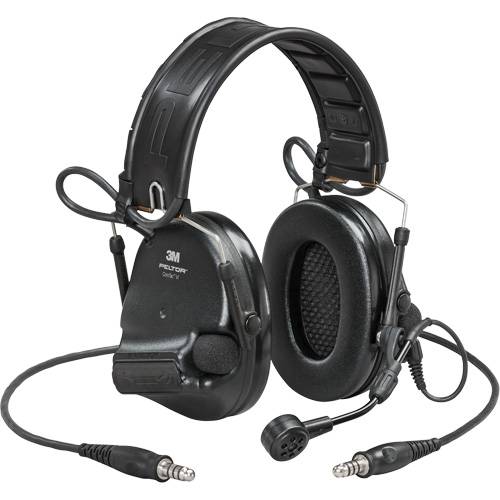 Peltor ComTac VI NIB Dual Lead Headset with Arc, Headband Style, 23 dB Haskins Industrial Inc.