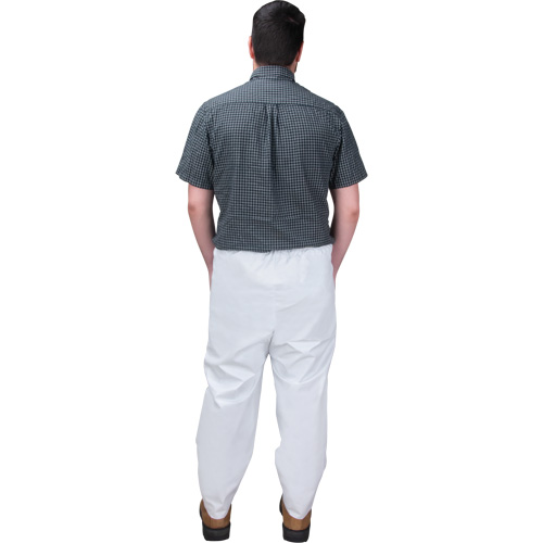 Disposable Pants, Microporous, Small, White Haskins Industrial Inc.