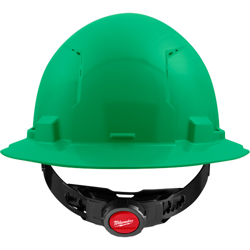 Full Brim Hardhat, Meets CSA Type 1, Ratchet Suspension, Vented Haskins Industrial Inc.