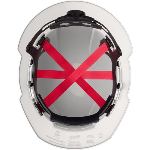 Full Brim Hardhat, Meets CSA Type 1, Ratchet Suspension, Vented Haskins Industrial Inc.