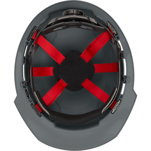Front Brim Hardhat, Meets CSA Type 1, Ratchet Suspension, Non-Vented Haskins Industrial Inc.