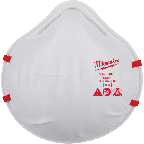 Disposable Respirator, N95, NIOSH Certified, One Size Haskins Industrial Inc.