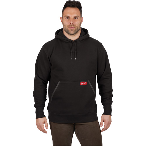 Heavy-Duty Pullover Hoodie, Men's, Small, Black Haskins Industrial Inc.