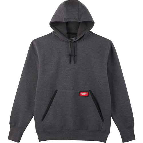 Heavy-Duty Pullover Hoodie, Men's, Small, Grey Haskins Industrial Inc.