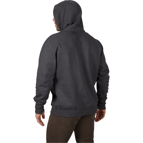 Heavy-Duty Pullover Hoodie, Men's, Small, Grey Haskins Industrial Inc.