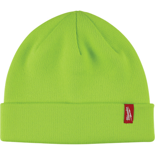 High-Visbility Cuffed Beanie, One Size, Green Haskins Industrial Inc.