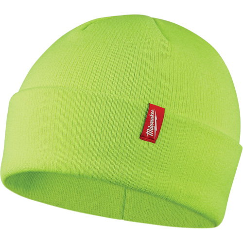 High-Visbility Cuffed Beanie, One Size, Green Haskins Industrial Inc.