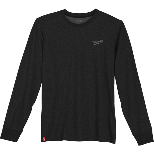 Hybrid Work Tee Shirt, Men's, Small, Black Haskins Industrial Inc.