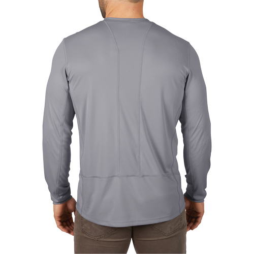 Workskin Lightweight Shirt, Men's, Small, Grey Haskins Industrial Inc.