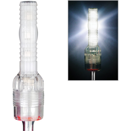 Tige de s&eacute;curit&eacute; de s&eacute;rie lourde avec lumi&egrave;re clignotante Safety Whip Haskins Industrial Inc.