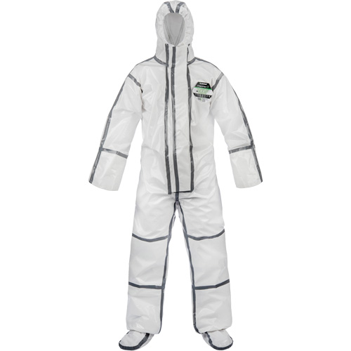 ChemMax&reg; 2 Coverall, ChemMax, Medium, White Haskins Industrial Inc.