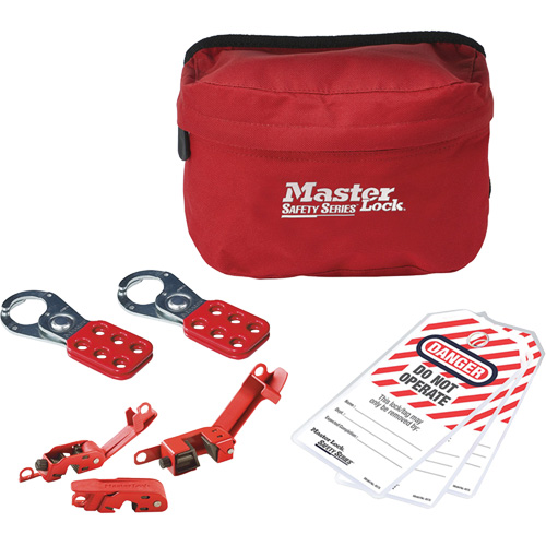 Basic Lockout Kit with No Locks, Electrical Kit, 8 Components Haskins Industrial Inc.