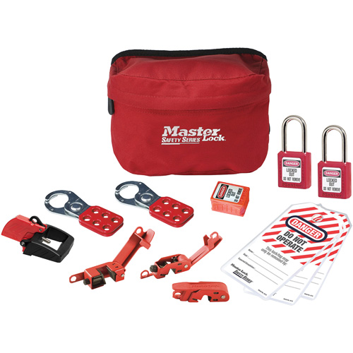 Standard Lockout Kit with Zenex Thermoplastic Locks, Electrical Kit, 13 Components Haskins Industrial Inc.