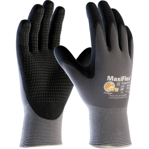 ATG MaxiFlex&reg; Endurance Touchscreen Compatible Gloves, X-Small, Nitrile Coating, 15 Gauge, Nylon/Lycra&reg; Shell Haskins Industrial Inc.