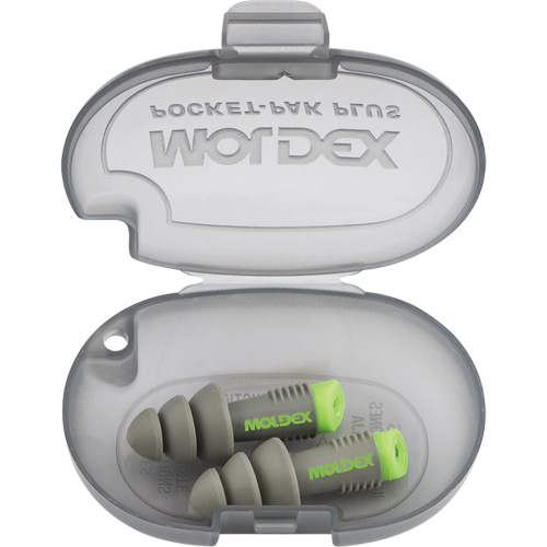 Bouchons d'oreilles r&eacute;utilisables Alphas, Sans cordon, Vrac - &eacute;tui en plastique, 27 dB NRR, Taille unique Haskins Industrial Inc.