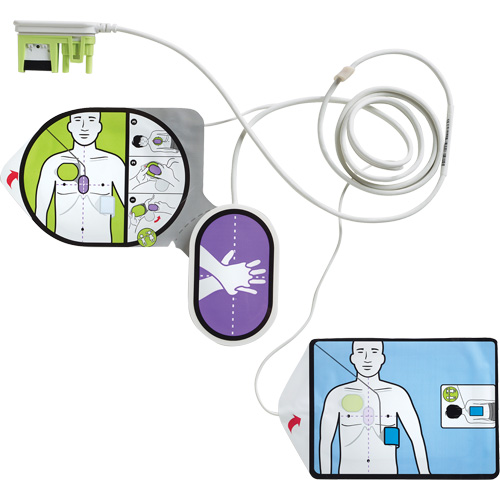 CPR Uni-Padz Adult & Pediatric Electrodes, Zoll AED 3 For, Class 4 Haskins Industrial Inc.