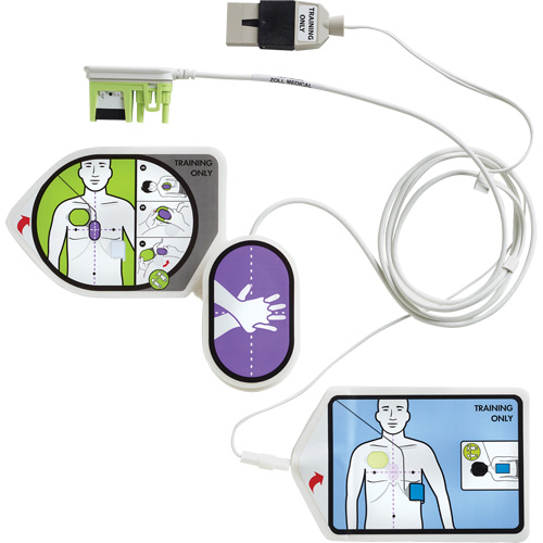 CPR Uni-Padz Training & Demonstration Kit, Zoll AED 3 For, Non-Medical Haskins Industrial Inc.