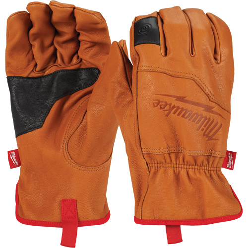 Gants en cuir, Petit, Paume en Cuir fleur de ch&egrave;vre Haskins Industrial Inc.