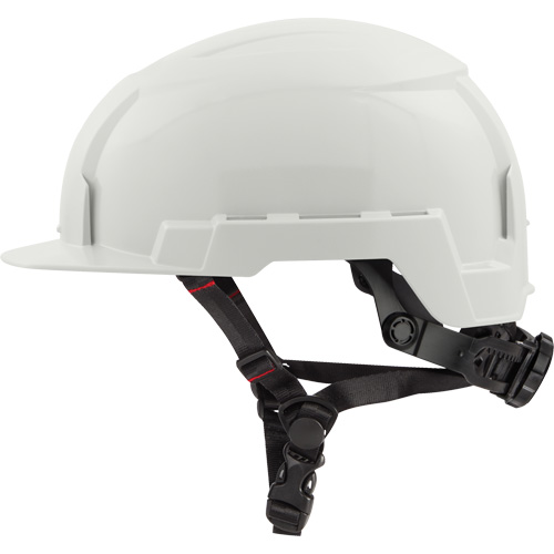 Casque &agrave; bordure avant avec support &agrave; lampe de poche Bolt, Suspension Rochet Haskins Industrial Inc.