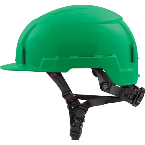 Casque &agrave; bordure avant avec support &agrave; lampe de poche Bolt, Suspension Rochet Haskins Industrial Inc.