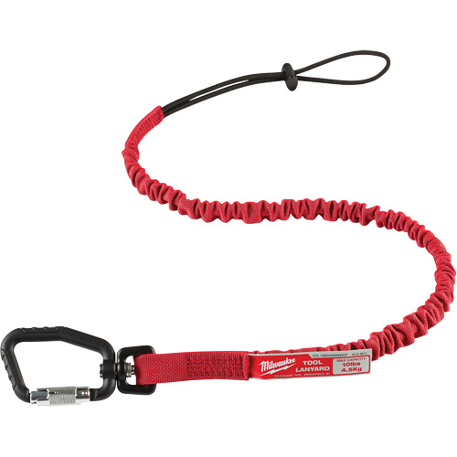 Locking Tool Lanyard, Bungee, Carabiner/Loop Haskins Industrial Inc.