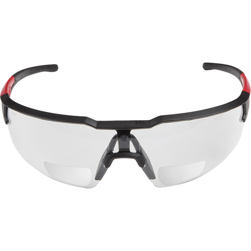 Magnified Safety Glasses, Anti-Scratch, Clear, 1.0 Diopter Haskins Industrial Inc.