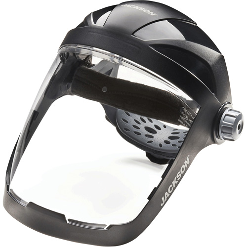 Quad 500 Premium Anti-Fog Multi-Purpose Faceshield Haskins Industrial Inc.