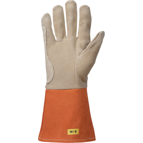 TIG Welding Gloves, Grain Deerskin, Size Medium Haskins Industrial Inc.