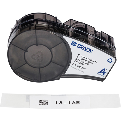 Aggressive Adhesive Multi-Purpose Labels with Ribbon, Black Haskins Industrial Inc.