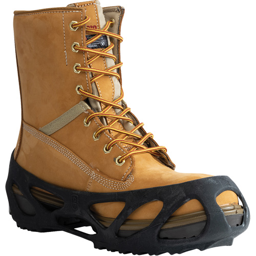 Brass Stride&reg; Non-Sparking Ice Cleats, Brass, Stud Traction, Small Haskins Industrial Inc.