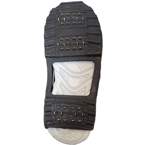 Brass Stride&reg; Non-Sparking Ice Cleats, Brass, Stud Traction, Small Haskins Industrial Inc.