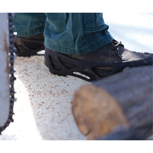 Brass Stride&reg; Non-Sparking Ice Cleats, Brass, Stud Traction, Small Haskins Industrial Inc.