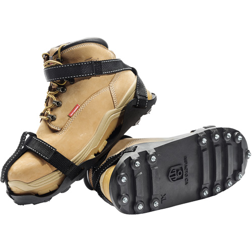 Sasquatch&reg; Ice Cleats, Steel, Stud Traction, Small Haskins Industrial Inc.