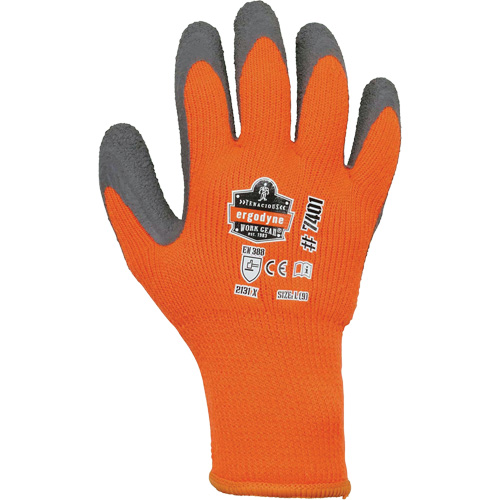 Gants de travail l&eacute;gers et enduits pour l'hiver ProFlex 7401, Moyen, R&ecirc;vetement Latex, Calibre 10 Haskins Industrial Inc.